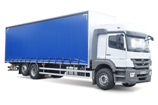 Van Hire Bridlington - 26 Tonne Curtain Side Truck - Truck hire Bridlington