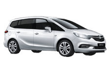 Van Hire Bridlington - Vauxhall Zafira 7-Seater - Minibus hire Bridlington